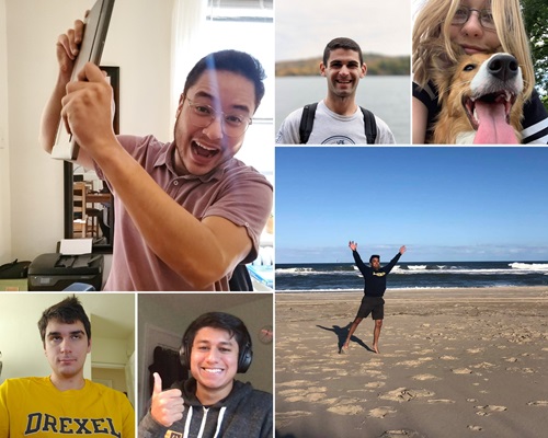 NSF GRFP applicants celebrating